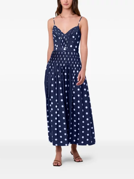 Rochie midi Nicholas albastru