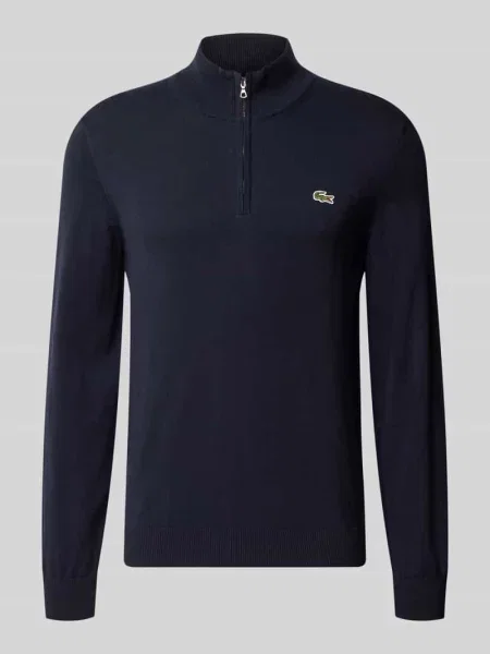Sweter Lacoste granatowy