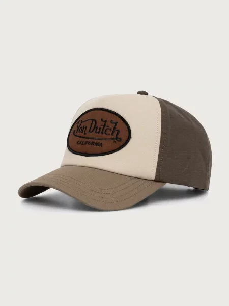 Von Dutch czapka z daszkiem zielona