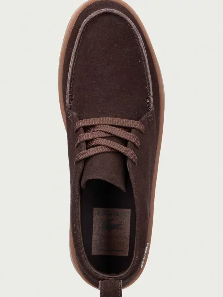 Замшевые туфли Lacoste
