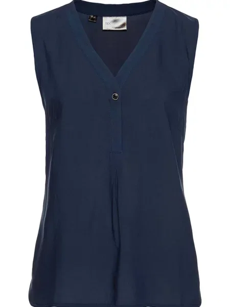 Top Bonprix niebieski