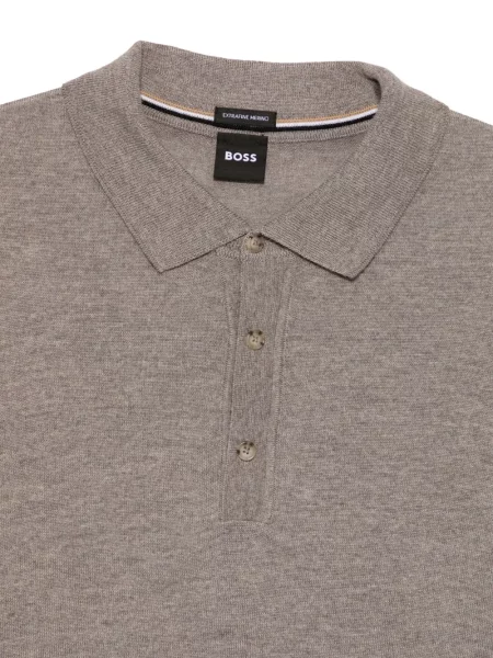 Tricou polo Boss maro