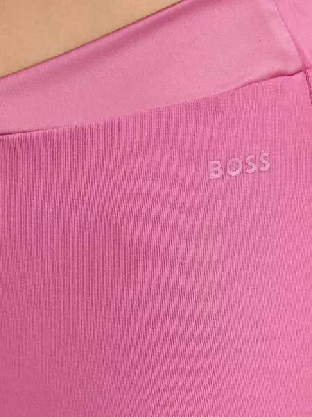 Однотонные спортивные штаны Boss розовые
