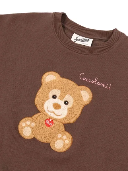 Bluza dziecięca Mc2 Saint Barth brązowa