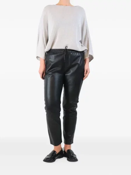 Pantaloni Scanlan Theodore cu cordon negru