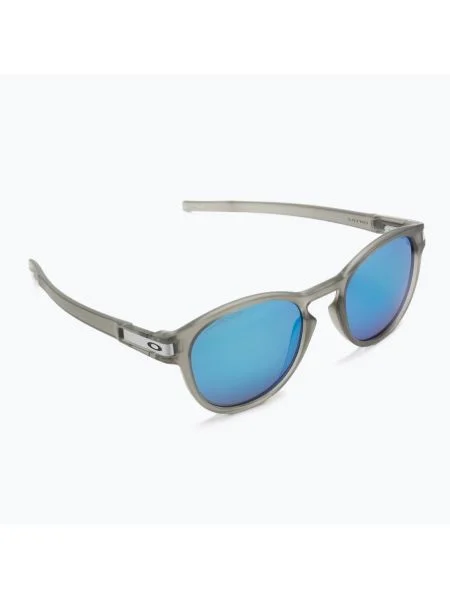 Слънчеви очила Oakley Latch matte grey ink/prizm sapphire polarized сиво