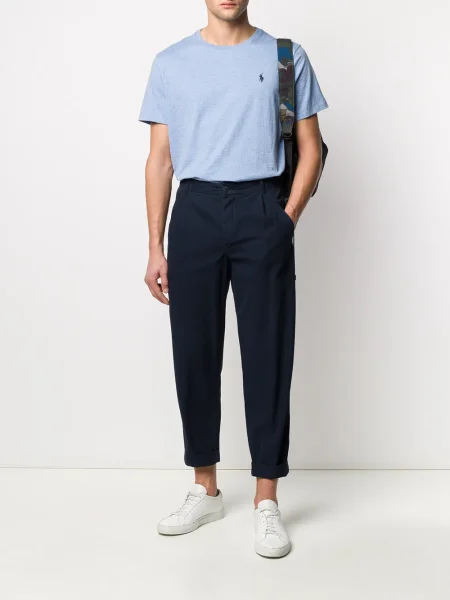 Поло тениска Polo Ralph Lauren бродирана зелено