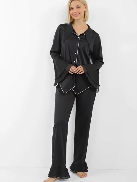 Піжама Silence чорна