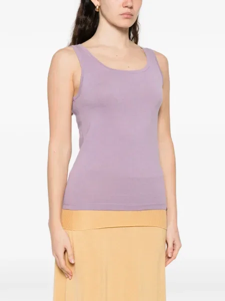 Top Extreme Cashmere din cașmir violet