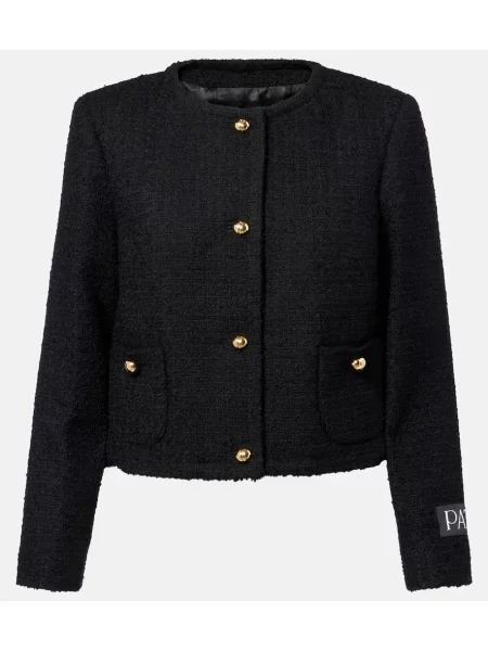 Geacă Patou de lână negru