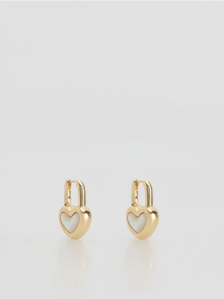 Серьги Reserved белые