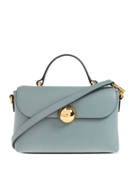 Geantă shopper Furla din piele albastru