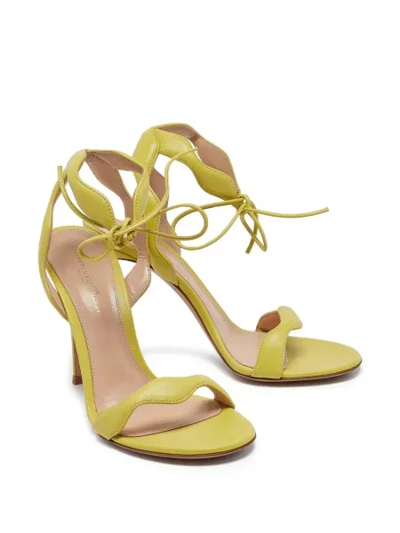 Sandale Gianvito Rossi din piele verde