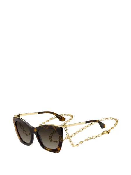 Ochelari de soare Etro cu imagine cu model paisley maro