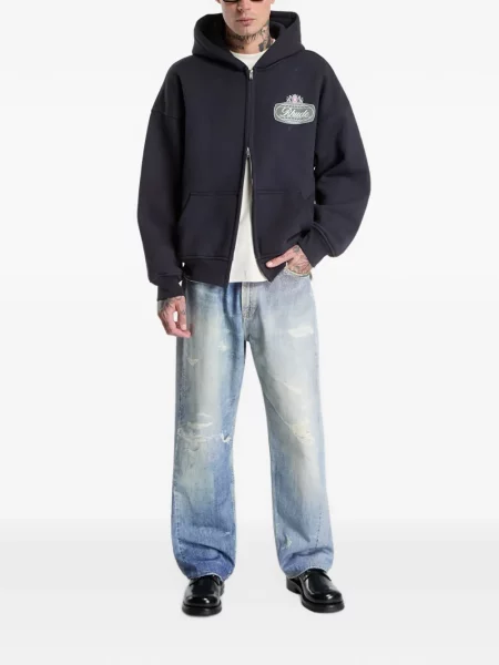 Hanorac cu glugă Rhude negru