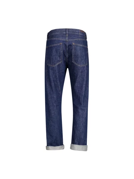 Jeansy straight leg Dondup niebieskie