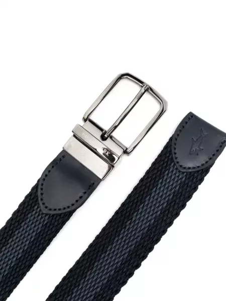 Curea Paul & Shark din piele albastru