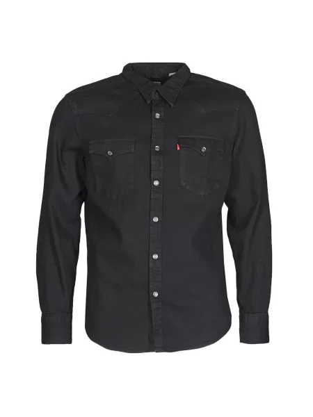 Levi's Camasa jeans negru
