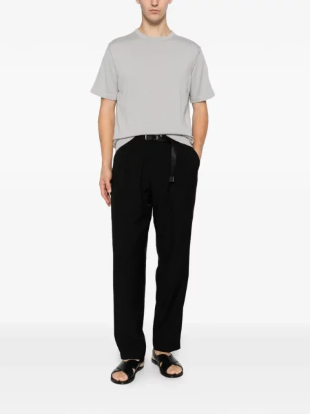 Tricou Woolrich cu decolteu rotund gri