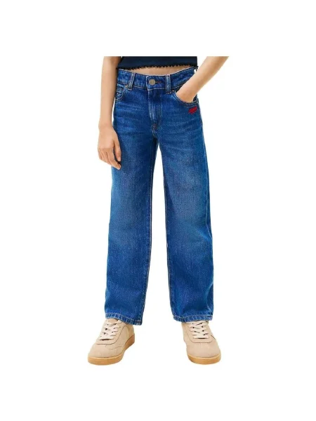 Blugi copii Tommy Hilfiger albastru