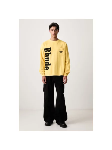 Bluza Rhude żółta