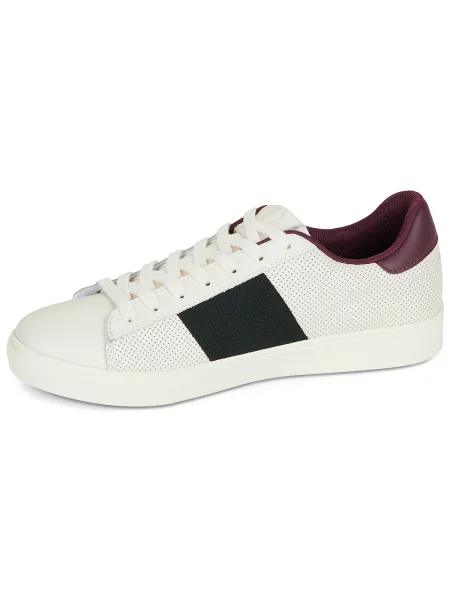 Pantofi Fred Perry din piele alb