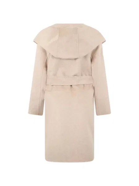 Cu centură palton 's Max Mara cu glugă