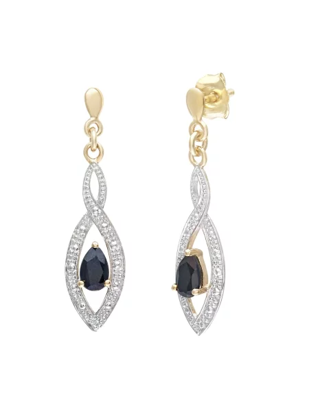 DIAMANT LETERNEL Naušnice zlatna
