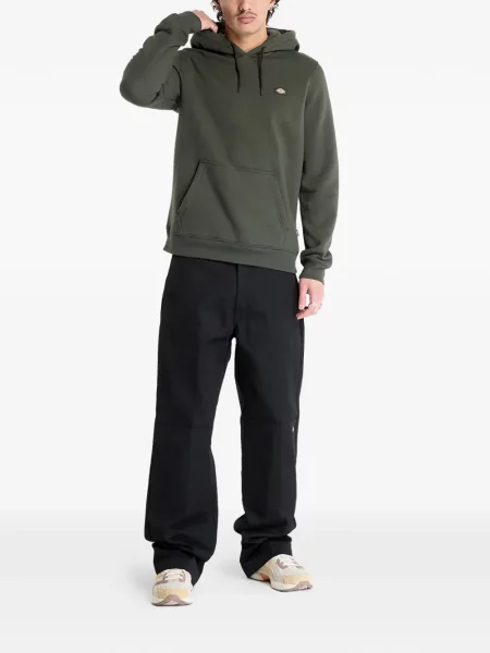 Hanorac cu glugă Dickies cu autograf verde