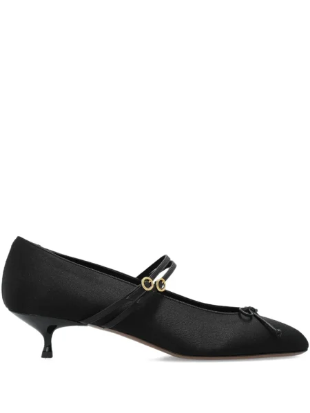 Pantofi cu toc Neous cu funde negru