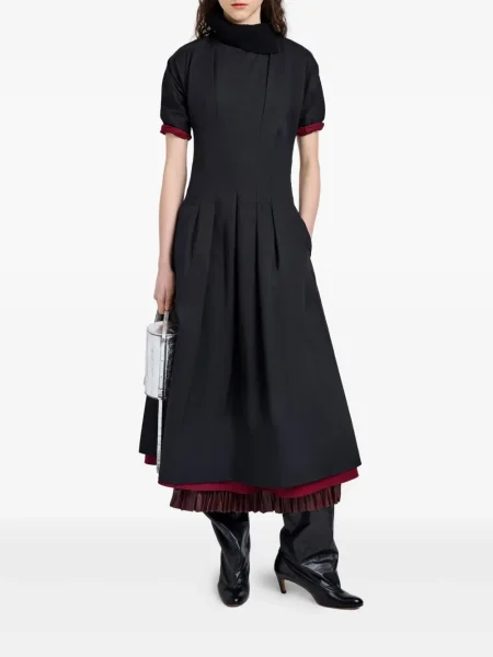Midi šaty Proenza Schouler White Label biela