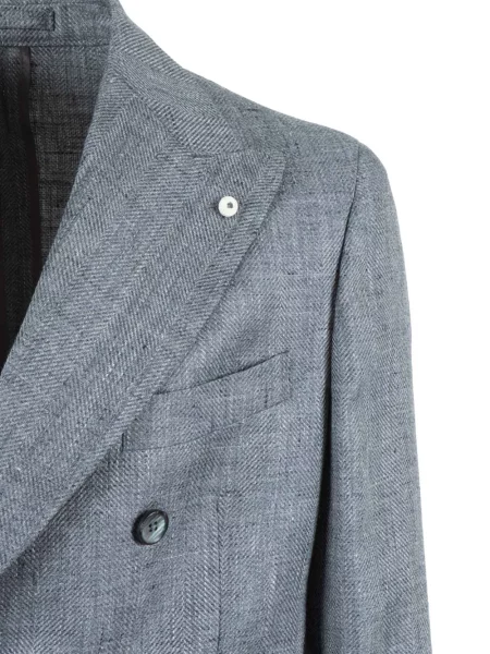 Двуредно яке Brando синьо