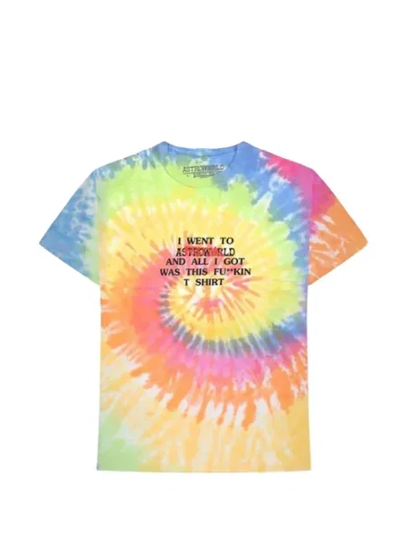 Тениска Travis Scott жълто