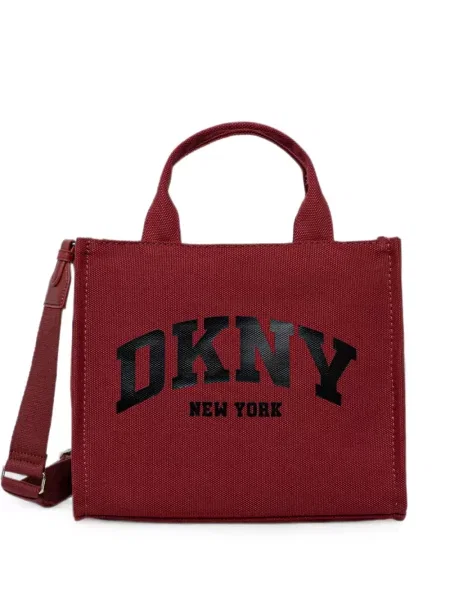 Geantă shopper Dkny cu imagine roșu