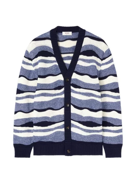 Cardigan Retori tricotate albastru
