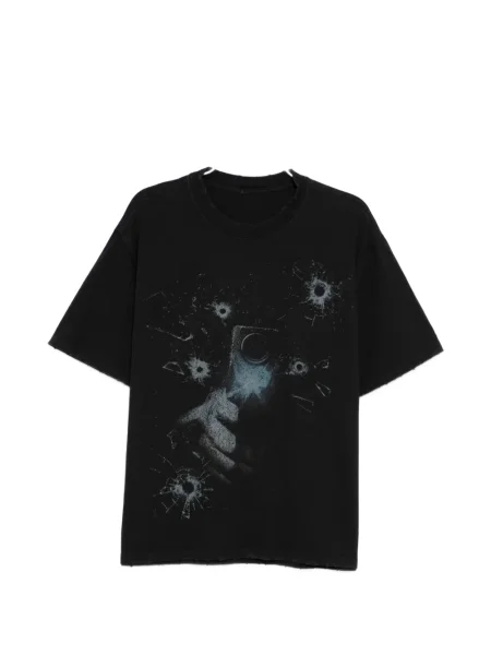 Tricou Warman cu imagine gri