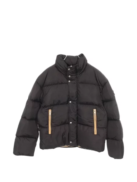 Péřová bunda Moncler černá