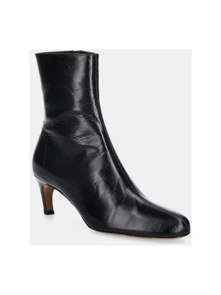 Buty do kostki Proenza Schouler skórzane czarne