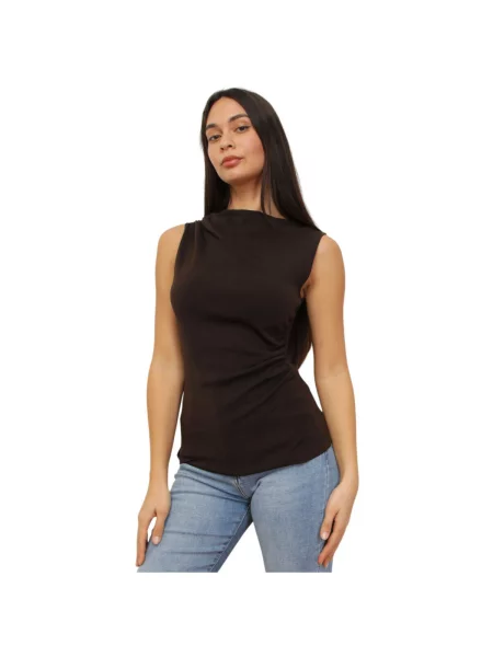 Top La Modeuse maro