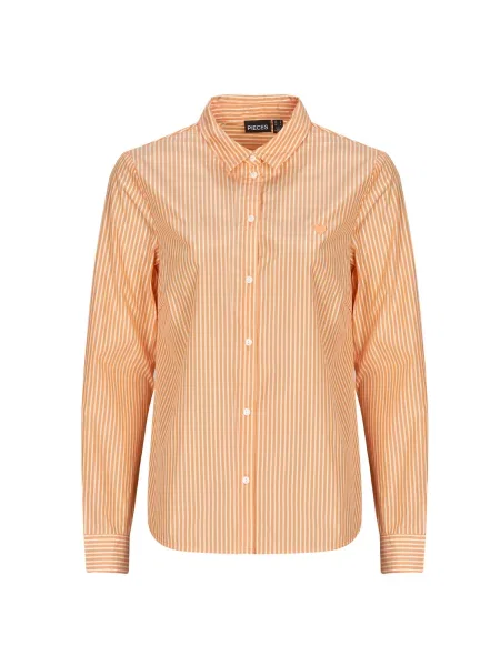 Bluza Pieces oranžna