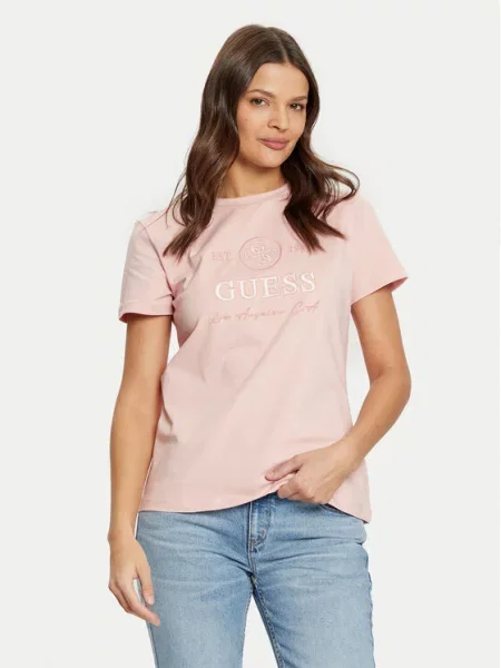 Футболка Guess розовая
