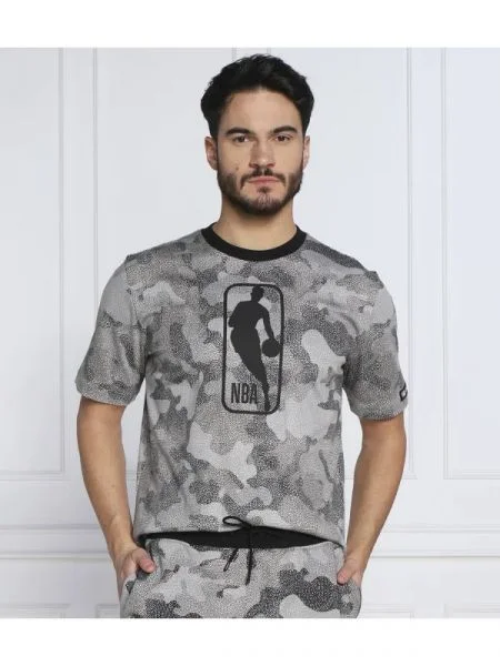 BOSS ORANGE Tricou BOSS x NBA Camo gri