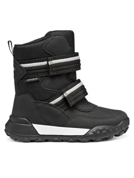 Μπότες Χιονιού Geox J Trekkyup B Abx D μαύρο