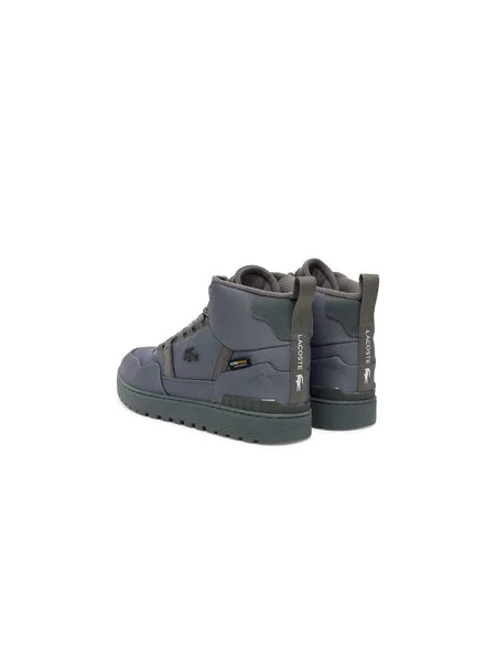 Férfi cipő Lacoste T-Clip Winter dark gray/dark gray. Méret: 41 EU szürke