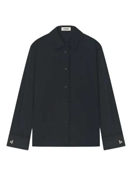 Długa koszula áeron czarna