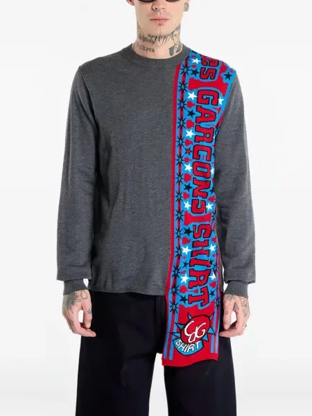Fular Comme Des Garçons Shirt gri