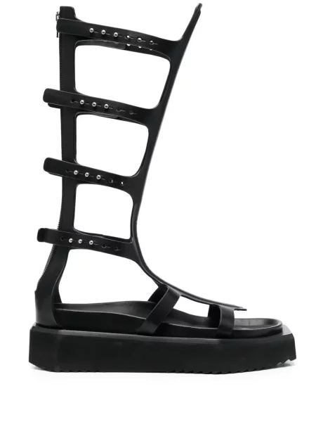 Sandale Rick Owens din piele negru