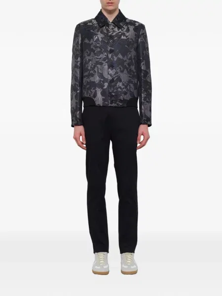 Geacă bomber Kenzo din jacard albastru