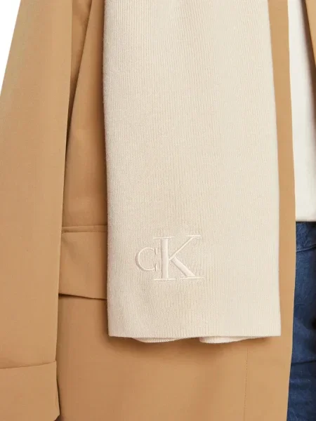 Šal Calvin Klein rjava