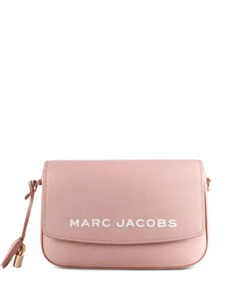 Geantă plic Marc Jacobs din piele cu imagine roz